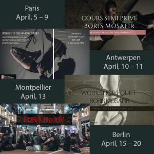 April: europe tour