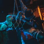 Shibari perfomance