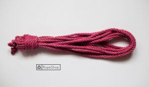 [:ru]Веревка для шибари джутовая Korde (EU) обработанная, красная[:en]Jute shibari rope Korde red, treated[:]